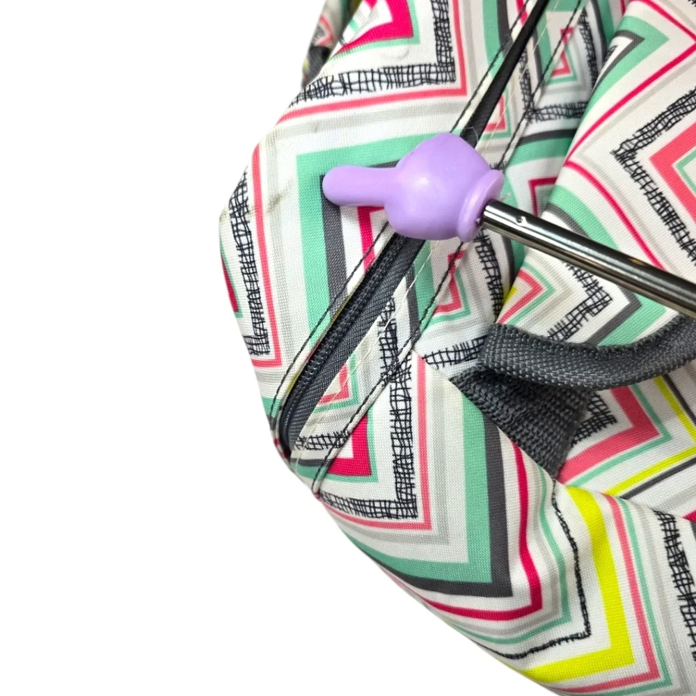 Thirty One Party Punch‎ Chevron Sling Backpack Messenger Bag